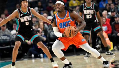 世界杯直播软件官网入口-交锋16连胜！亚历山大缺席残阵雷霆21分逆转灰熊 杰伦26+10